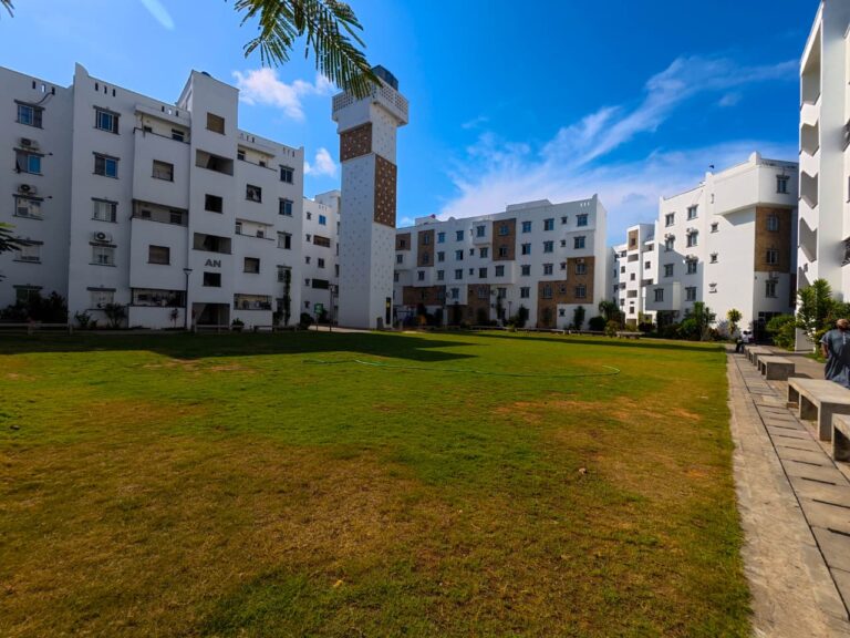The compound at Mombasa CBD apartments